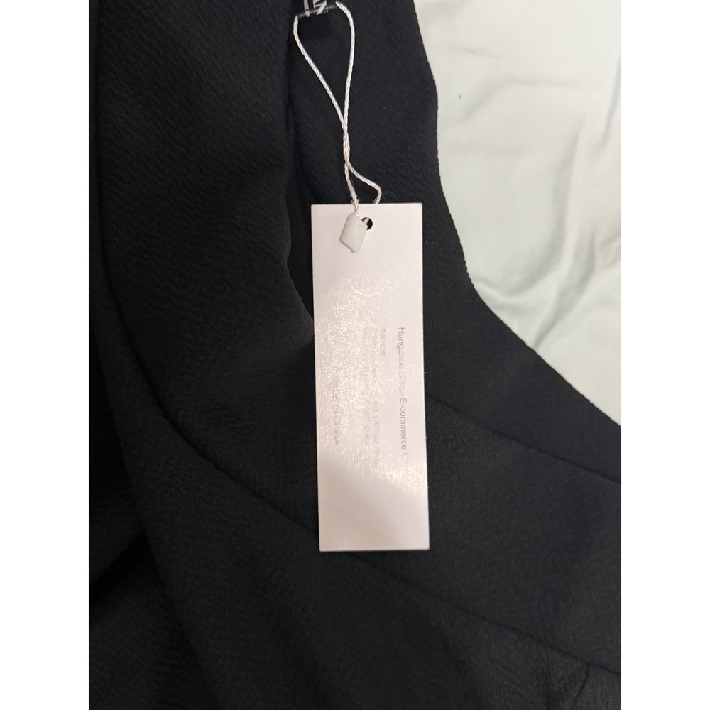 Urban Coco Black Skort Womens Size M High Rise Mini Elastic Waistband Flared - Picture 4 of 8
